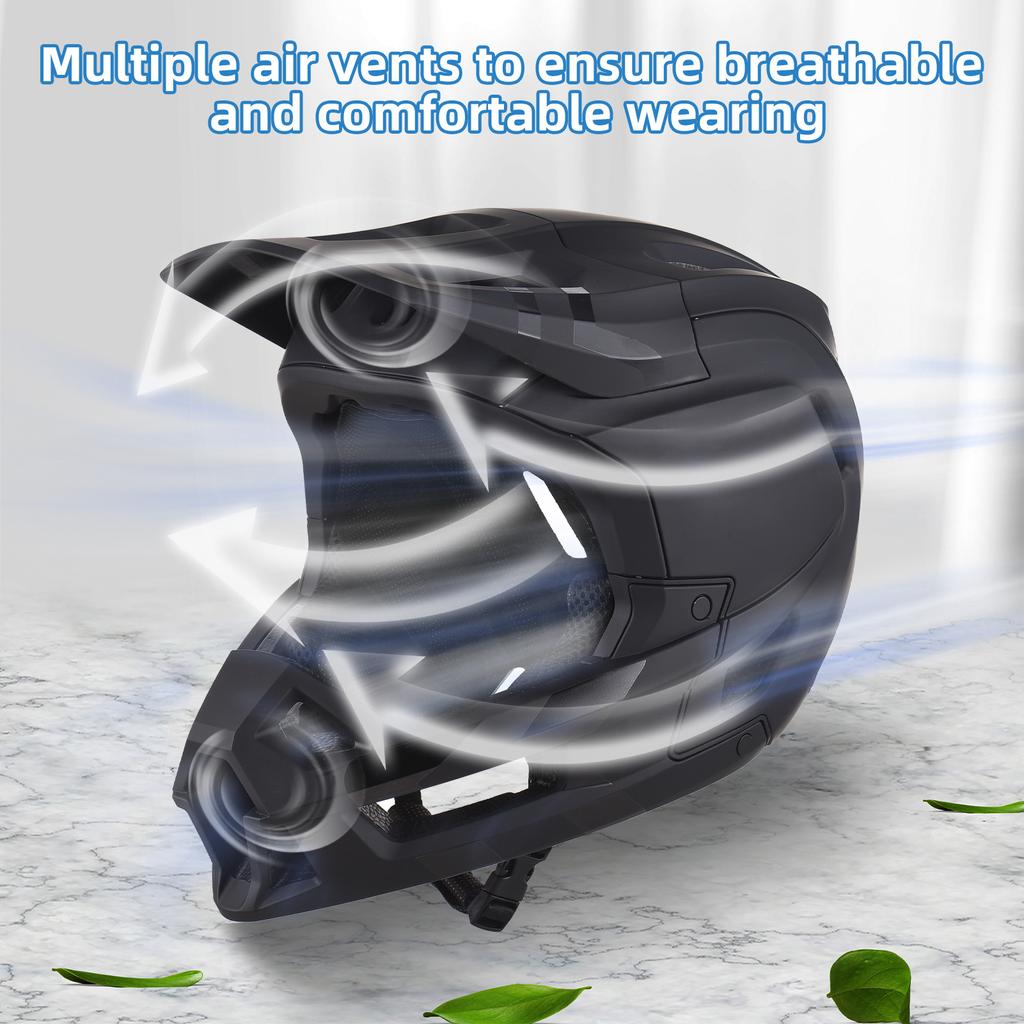 Full Face Mountain Bike Helmet Ventilation Lightweight Helmet