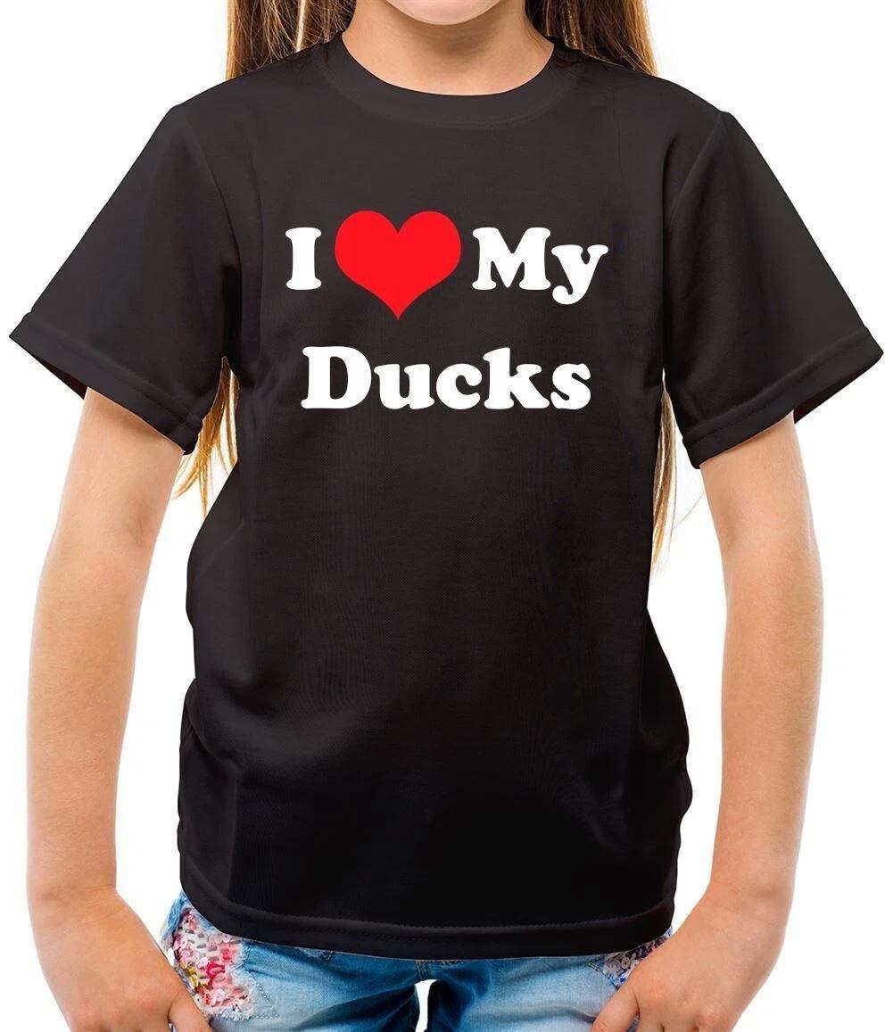 

I Love My Ducks - Kids T-Shirt - Duck Funny Pet Mallard Pets Feed 120