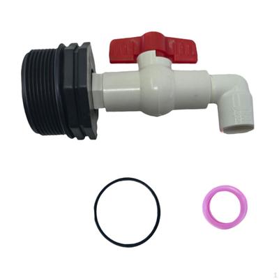 Barrel Faucet PVC Control Valve Leakproof Controller Multipurpose Replace Accessories Wear Resistant