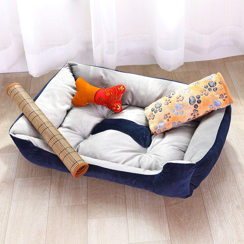 Popular Four Seasons Universal Pet Bed: Dog & Cat Nest for All Sizes