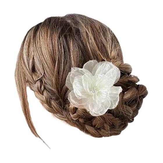 Zhejia Japanese Yukata Hair Clip, Traditional Japanese Style Hair Accessory, Flower Cute Hair Accessory, Dried Flower Hairpin, Hair Clip for Kimono,