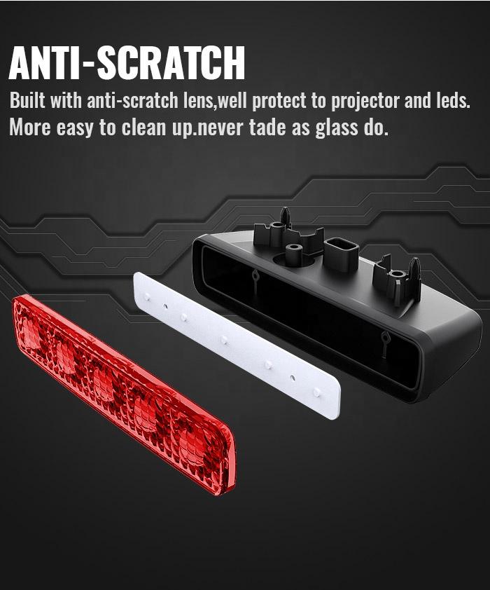 Morsunled Tail Light for jeep wrangler Third Brake Light Compatible with 2018-2019 Wrangler JL