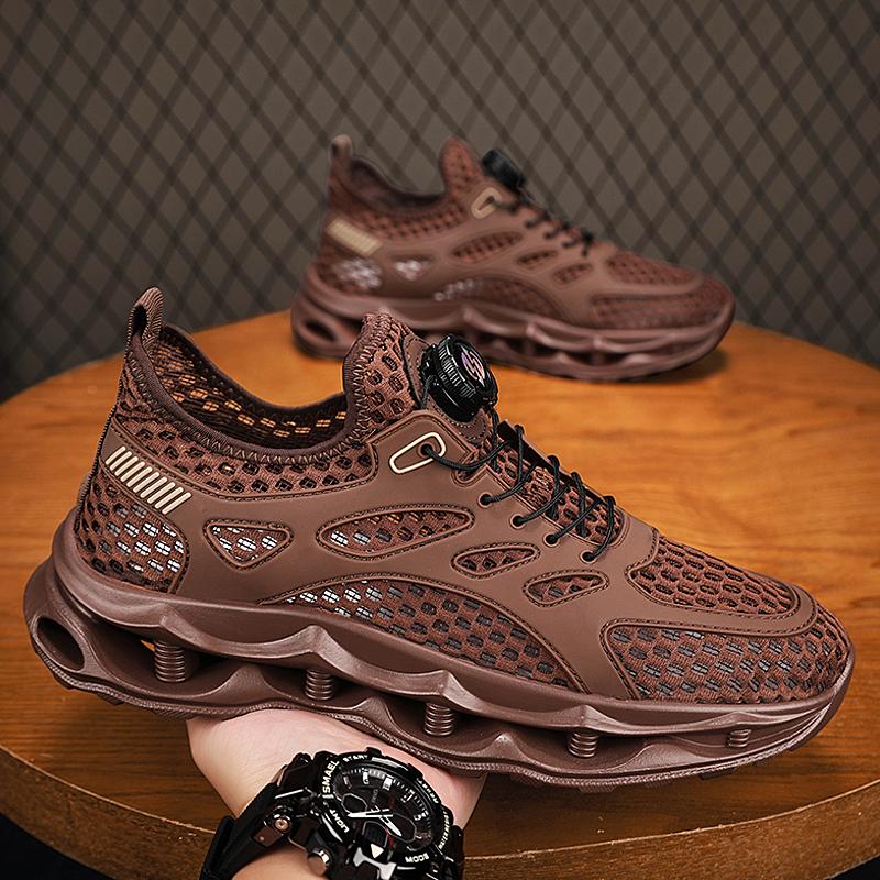 CYYTL Summer Shoes For Men Mesh Sneakers Casual Breathable Sports Outdoor Tennis Running Designer Hiking Platform Loafers Luxury