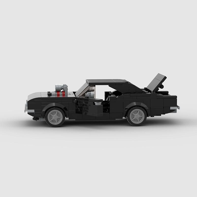 Coches Corredores Rojos Bloques de Construcción Sets Modelo de Vehículo Urbano Juguetes para Niños Niño Deporte Supercoche Técnica Moc Cargador Infernal