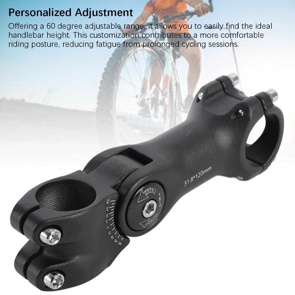 120 Mm Length Bike Stem Lightweight Bike Handlebar Stem  for BMX,Road and Mountain Bikes