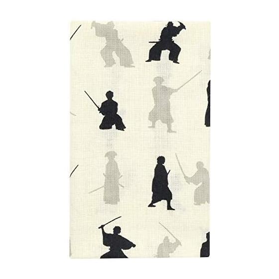 Hamamonyo Tenugui Towel - Samurai - 100% Cotton - 34cm x 90cm