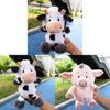Plush Cow Toy With Pp Cotton Filling Soft Animal Pillow For Kids Gift