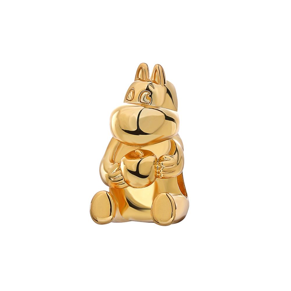 Brand New Copper Metal Plated Gold Tower Sunflower Dangle Charm Bead Component Bead Component Compatible With Authentic Original Accessories Bracelet