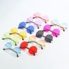 2023 Spider Web Frameless Sunglasses - European American Street Style Hip Hop Fashion