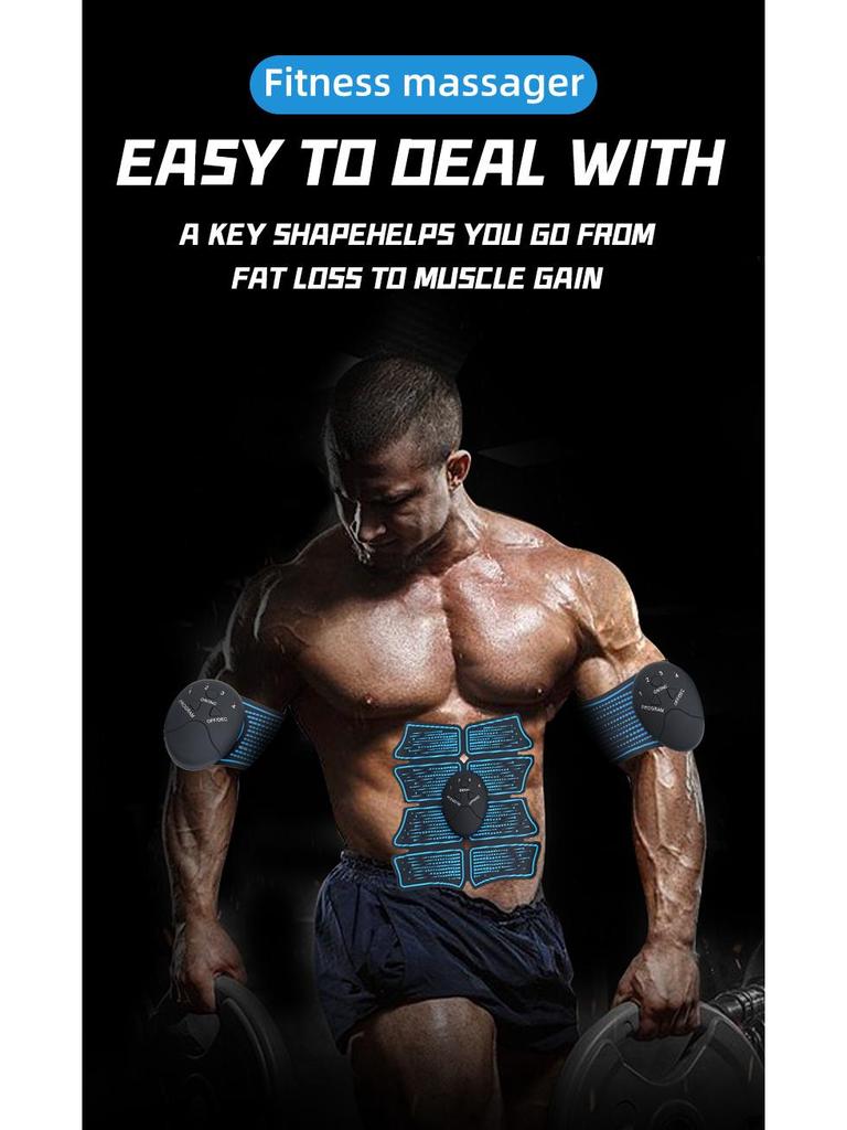 Smart Abdominal Muscle Trainer Patch - Home Fitness Device