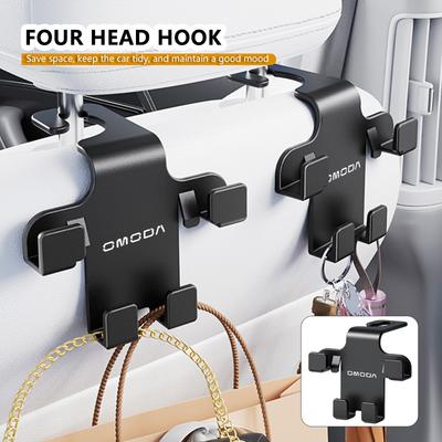 Universal Headrest Hanger Car Seat Back Hook Organizer Holder For Chery Omoda 5 GT C5 GT S5 E5 O5 GT A9 EV PRO PHEV FX