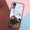 Vintage Steam Train Railway Cover For Xiaomi Redmi Note 13 Pro 14 12 11 9 10 9S 10S 11S 12S Redmi 14C 10C 12C 13C Case