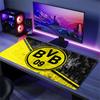 Poduszka z nadrukiem Borussia Dortmund Antypoślizgowa Mata pod mysz do laptopa/tabletu XXL Mata do gry na mini PC Z blokowaną krawędzią