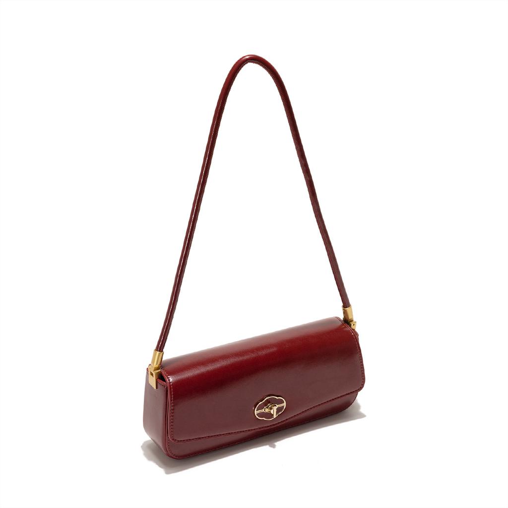 JIOMAY 2026 New Women's Niche Baguette Bag, Elegant Underarm Shoulder Purse, Premium Handbag for Women with Crossbody Option