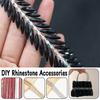 90cm/Roll Rhinestone Tape Trim Applicator DIY Rhinestone Accessories Resin Decor Ribbon Triming Crafts Garment Shoes Dress Decor