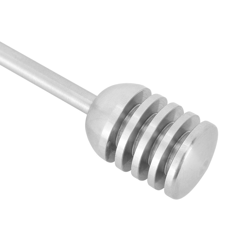 Lingură de Miere din Oțel Inoxidabil 304 de Uz Casnic, Polonic, Agitator, Băț de Amestecare, Ustensilă de Gătit pentru Bucătărie, Negru