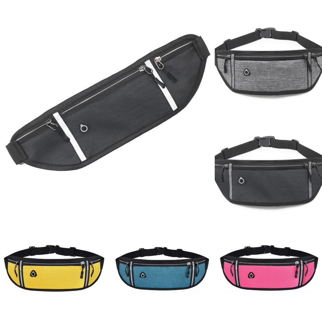  Running Waist Bag Sports Belt Pouch Mobile Phone Case Men Women Hidden Pouch Gym Sports Bags Running Pack
