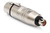 Hosa RCA Female To XLR Female Conversion Adapter GXF-132 3-pin