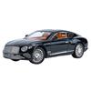 Premium 1:24 Diecast Bentley Continental GT Alloy Model Car - High-Quality Collectible Ornament (Black)
