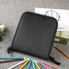 168 Suit Hole Pen Curtain Black Folding Pencil Case Color Pencil Pen Insert Professional Painting Pencil Bag Student Station
