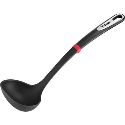T-fal Ingenio Ladle with Easy-Pour Head, Dishwasher Safe, and Silicone Stopper (K21302)
