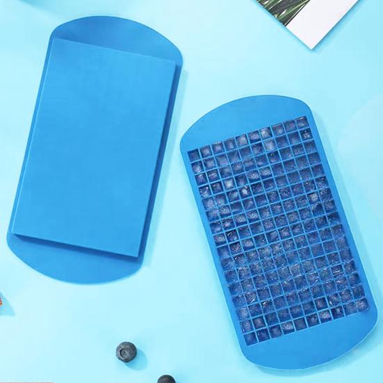 Silicone Mini Ice Cube Tray 160 Small Cubes Visual Sensory Ice Cubes