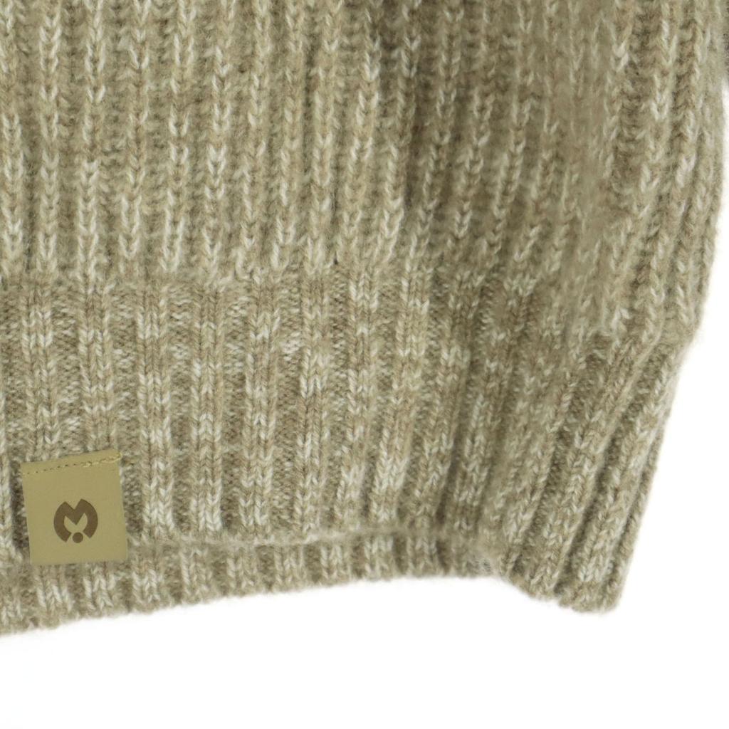 mila schon Long sleeve cashmere sweater 48 beige knit Men's Used