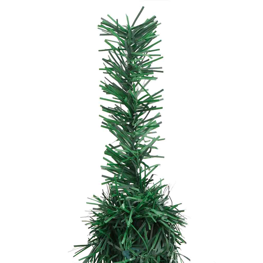 Pop Up Artificial Christmas Tree with 50 LEDs Green 120 Cm