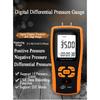 BENETECH GM511 Handheld Digital Pressure Gauge Tester Manometer Differential Pressure Gauge