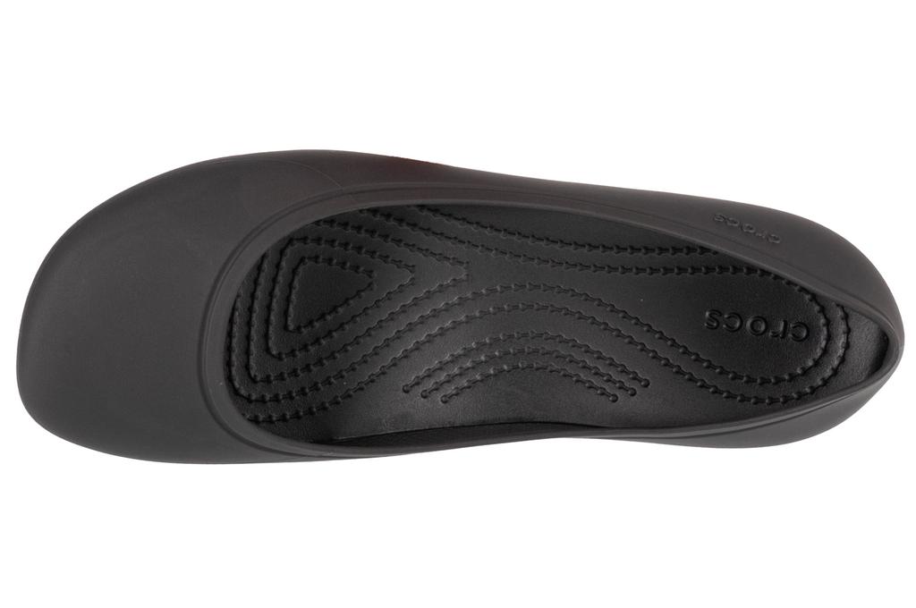 Crocs Brooklyn Flat W, Womens Black Sneakers