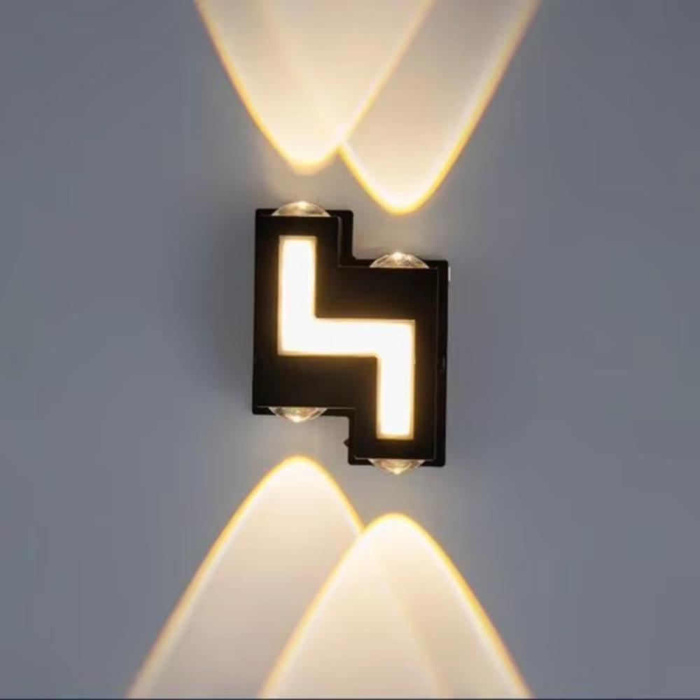 Waterproof IP65 LED Wall Lamp Aluminum Patio Wall Lights Outdoor Wall Lamp Exterior Wall Mount