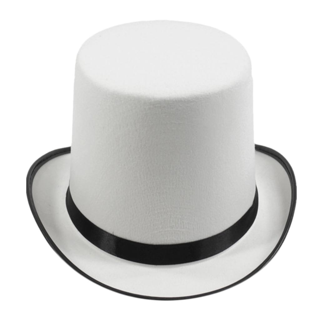 Magician Formal Top Hat Steampunk Party Vintage Fedora Trilby