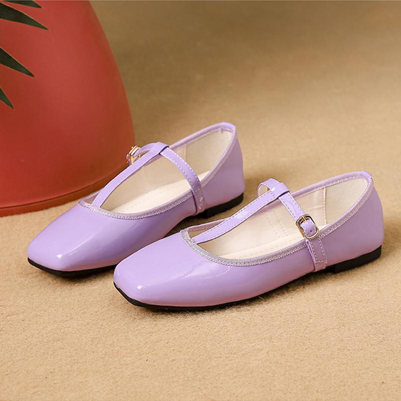 

Весна Осень Женские Балетки Бренд Элегантные Офисные Женские Туфли Мэри Джейн Плоские Мягкие Черные Фиолетовые Большой Размер 43 43 фиолетовый