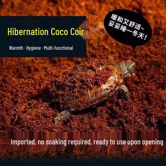 Universal Coconut Coir Soil for Planting - Coarse Coconut Shell Blocks for Flowers and Vegetables