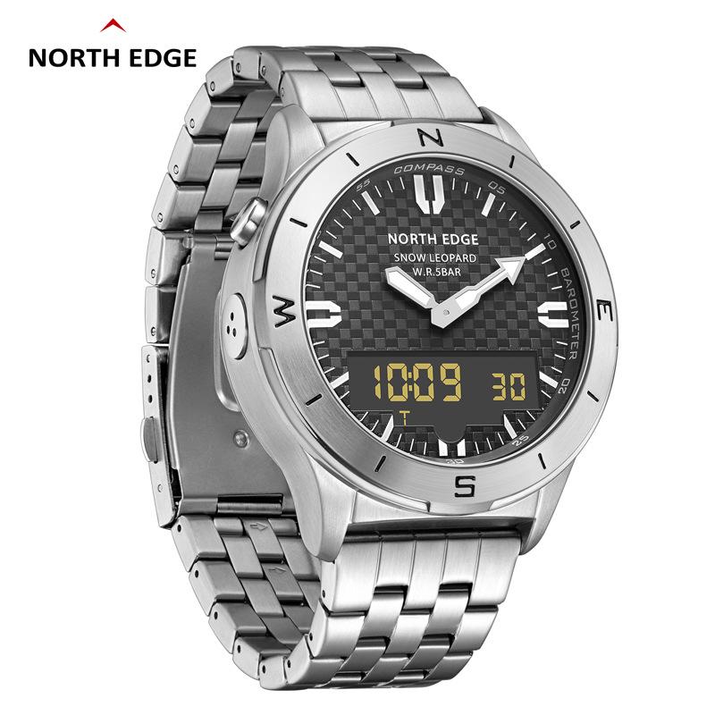 Multifunctional Outdoor Sport Smartwatch: Waterproof, Altimeter, Barometer, Compass, Stopwatch, Alarm