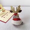 Bowknot Children Deer Antler Hair Clip Sequin Christmas Hat Headband Christmas Hat Hairpin  Girls