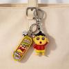 Crayon Shin-chan 3D Skateboard Keychain Pendant – Cute Gift for Friends