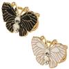 Elegant Butterfly Brooch Scarf Ring, Exquisite Clip, Buckle Durable Ring Stylish Pin for Scarves Shawls Fashion Styling Clip