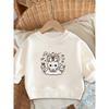 Kids Sweatshirt Cute Printed Pattern Simple Sweet Beauty Baby Spring Thin Round Neck Hoodie