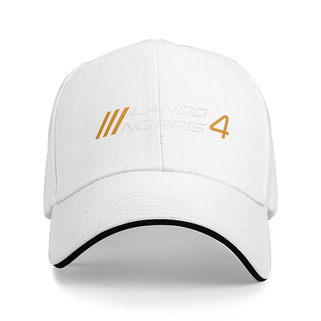 F1 Landoing Norris Baseballkappe 4 Tennis Skate Verstellbar Hip Hop Hüte Herren Damen Trendig Benutzerdefiniert DIY Baseballkappen
