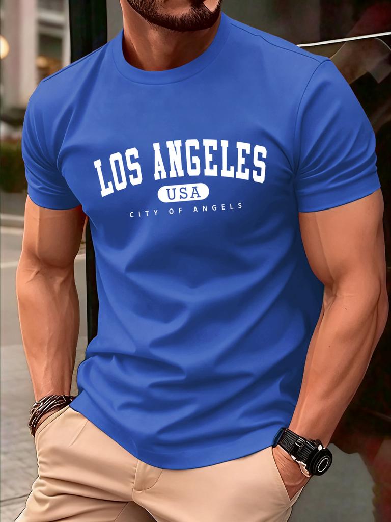 About Usa Art Letters Print Men Retro TShirt Casual Cotton T Shirts Loose Hip Hop Clothes Male ONeck Comfortable Short Sleeve