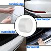 GTIEQ1 Carbon Fiber Car Door Edge Bumper Protector 3D Sticker Tape Wrap Transparent Anti-Scratch Film Vehicle Protect  Waterproof Body
