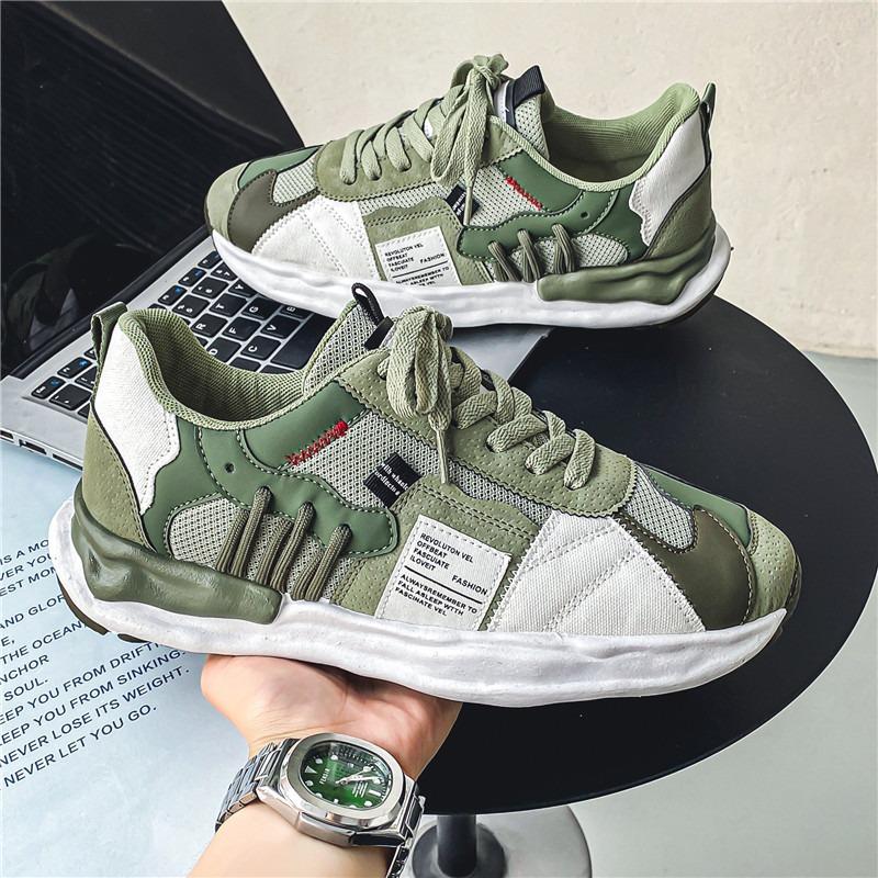 Мужские осенние новые баскетбольные кроссовки Flyknit Mesh с дышащей внутренней частью — фото 3