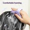 Hollow Out Hair Brush Hollow Hair Scrubber Shampoo Brush Scalp Scrub Massager Gentle Bath Cleaning Comb Bathroom Care Scrubber