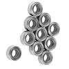10pcs MR63ZZ Double Shielded Miniature Ball Bearings 3x6x2.5mm for 3D Printer, Model Making