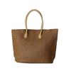 New Commuter One Shoulder Straw Woven Bag Versatile Summer Woven Women's Bag Travel Beach Bag Large Capacity Tote Bag for Women