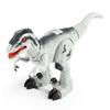 Children's Educational Assembled Electric Walking Infrared Remote Control Velociraptor Dinosaur Toy Dinosaur Model