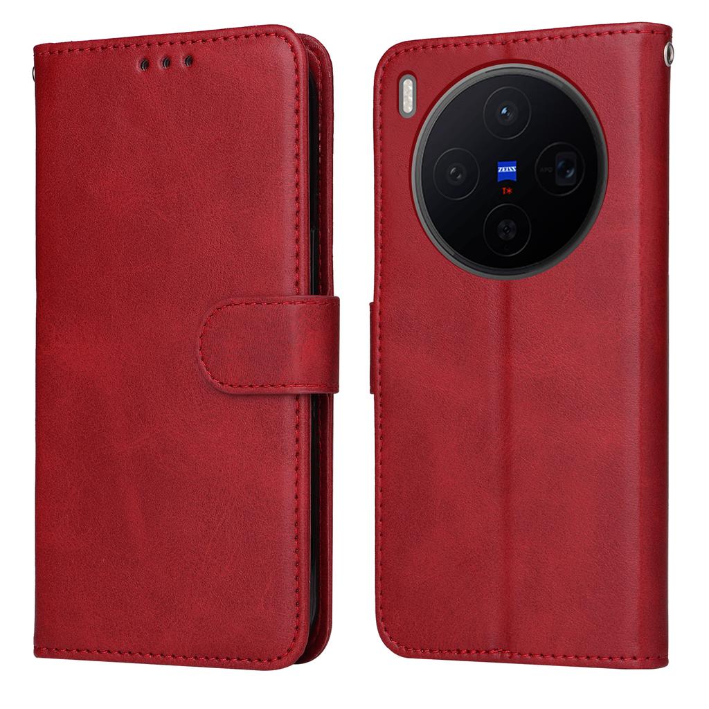 For Vivo X300 5G Case Wallet PU Leather Folio Flip Phone Cover