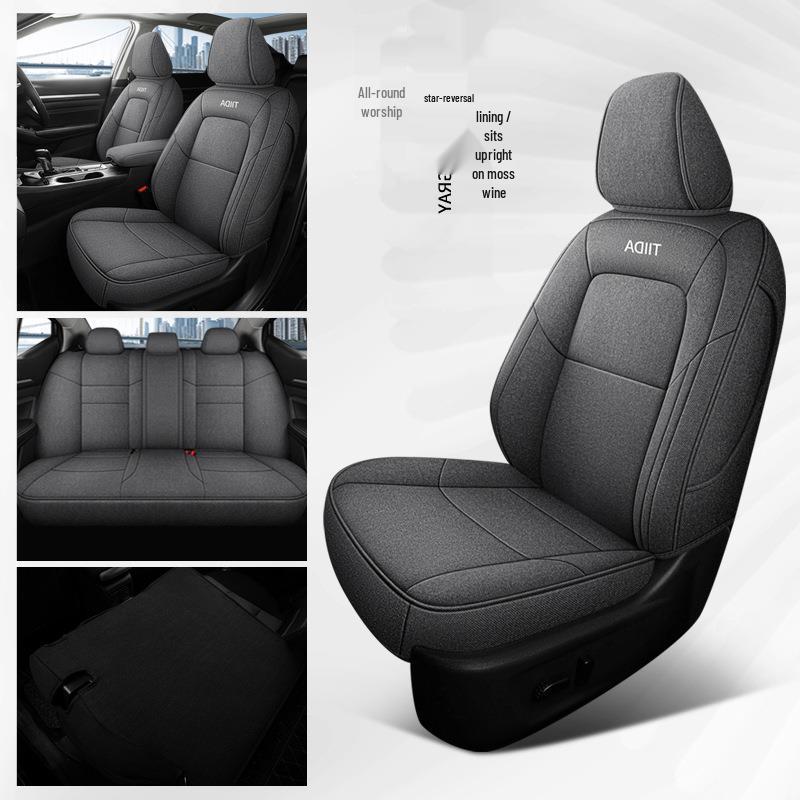 2021-2022 Qijun Car Seat Covers: Full Surround Cushions for Models 14-19