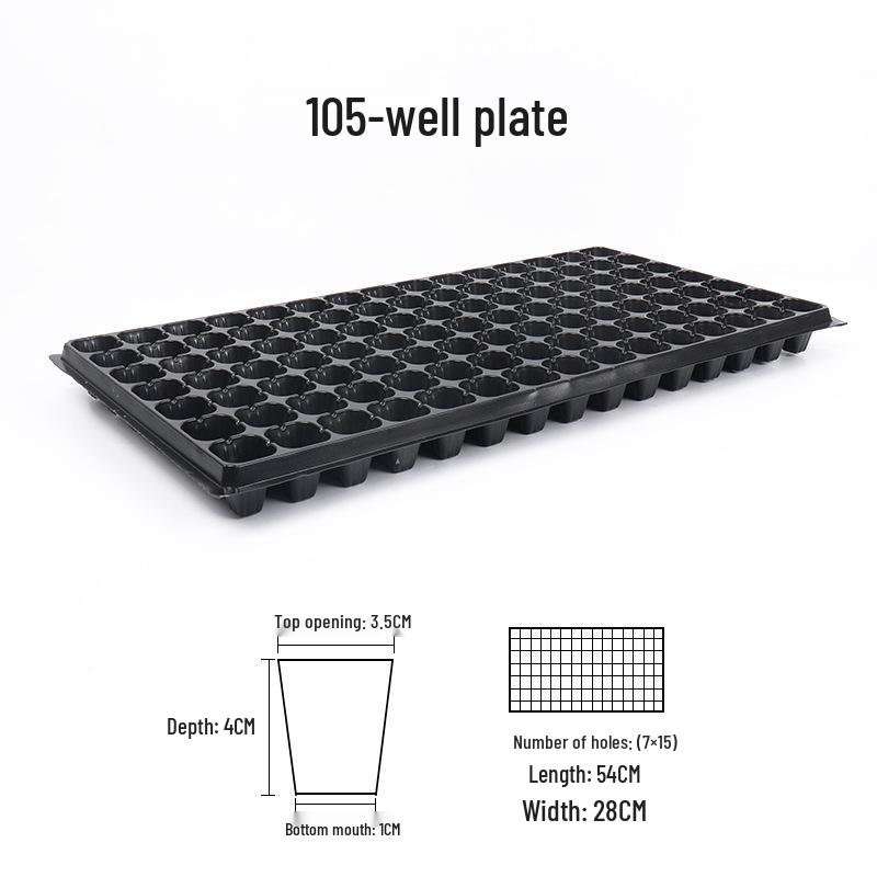 Seedling Plug Tray for Easy Transplanting: Perfect for Vegetables, Succulents, and Flower Cuttings